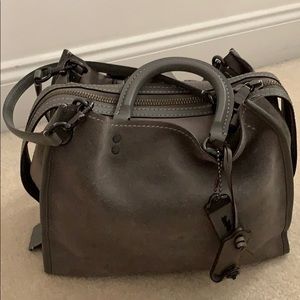 Coach Gray Suede Rogue